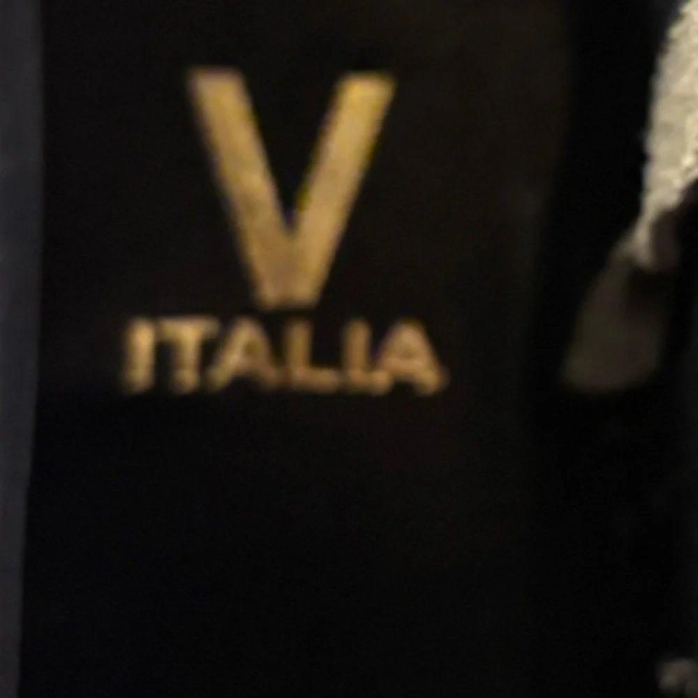 V Italia Women's Ankle Bootie Gray with Blue Leather Size 36 In EUC‎ No Box